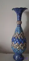 گلدان ۳۰سانتی با طرح اسلیمی ختایی