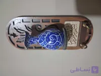 جاکلیدی با گلدان مینا