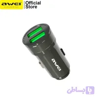 شارژر فندکی فست شارژ Awei C-830 2.4A 12W