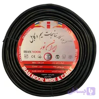کابل برق افشان 2 در 6 ایران نور مدل الومینیوم روکش مس مدل پر رشته