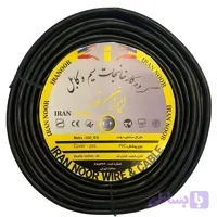 کابل برق افشان 2 در 4 ایران نور مدل الومینیوم روکش مس مدل پر رشته