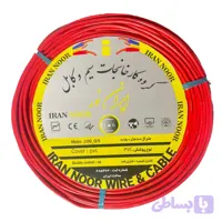 سیم برق افشان مس 1 در 6 ایران نور 100 متری