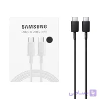 کابل شارژ Samsung Type-C to Type-C مدل Note 10 - مشکی (پک دار) - BSA