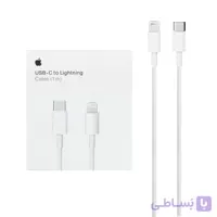 کابل شارژ آیفون 13 پک دار مدل A1703 - سفید - MMS