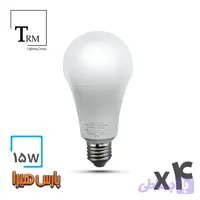 لامپ LED حبابی 15وات پارس هیرا پایهE27 بسته 4عددی