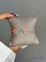 دستبند گل بهاری وارداتی
