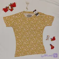 تی شرت زنانه و دخترانه پول اند بیر – کد 129