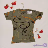تی شرت زنانه و دخترانه پول اند بیر – کد 130