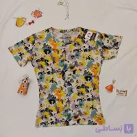 تی شرت زنانه و دخترانه پول اند بیر – کد 121