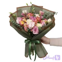دسته‌گل لیسینتوس آلسترومریا Mixed Elegant Harmony No.15