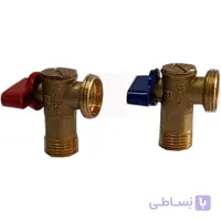 شیر پیسوار لباسشویی 3/4 پک دو عددی برند آذین رنگ طلایی کد 1022