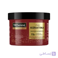 ماسک ترمیم کننده مو ترزمی مدل Liso Keratina مناسب موهای آسیب دیده خشک حجم 440 میلی لیتر