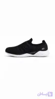 کتانی اسکیچرز کلود سفید طوسی | skechers cloud