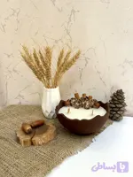 شات شمع دارچینی