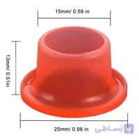 واشر آب‌بندی سیلیکونی اتصالات آب | بسته ۱۰ عددی | صاحب جی