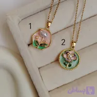 گردنبند میناکاری استیل