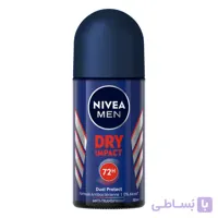 مام رولی نیوا Nivea مردانه مدل Dry Impact حجم 50 میل اورجینال