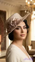 کلاه فرانسوی مدل فلور گل رز