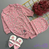 سرهمی نوزادی و کلاه گلدار