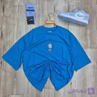 تیشرت باکسی مینیمال طرح آدمک
