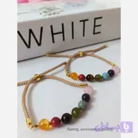 دستبند سنگ طبیعی و اصلی هفت سنگ