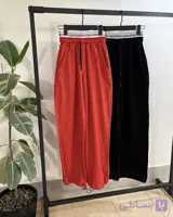 شلوار زنانه جاگر پنبه‌ای دو نخ