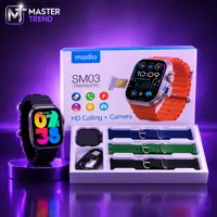 ساعت هوشمند سیم کارت خورModio SM06 | اسمارت واچ 4G با دوربین، مکالمه بلوتوثی و نمایشگر لمسی