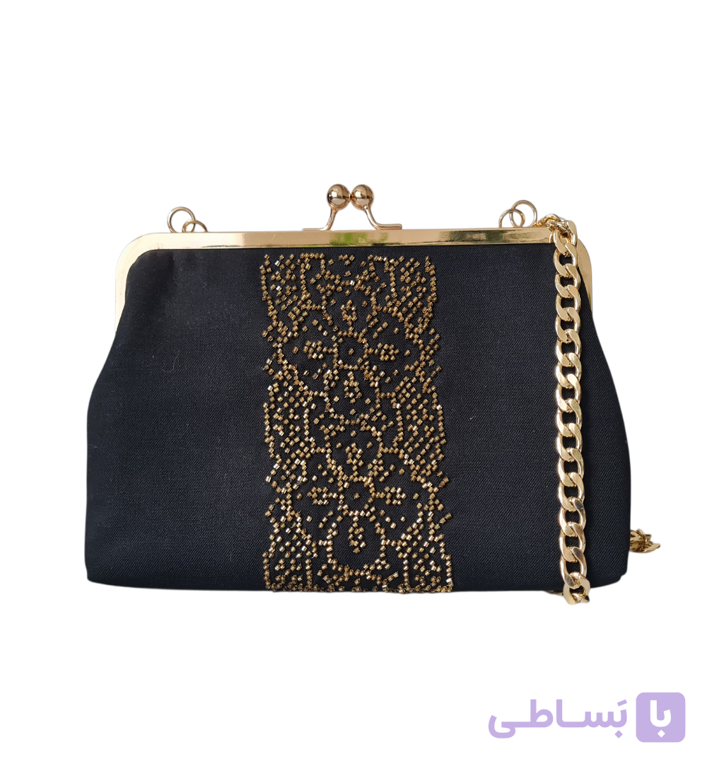 کیف دهانه فلزی زرین