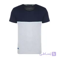 تیشرت مردانه باینت طوسی