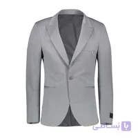 کت تک مردانه طوسی باینت