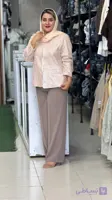 مانتو مجلسی اکلیلی دانتل وارداتی قزن‌دار تمام لایی‌کشی شده