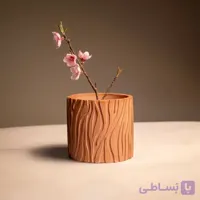 گلدان تنه درخت
