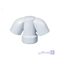 کلاهک سایز 90 و 110 و 125 فاضلابی پارس پلاست UPVC سایلنت
