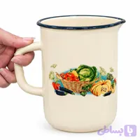 پارچ ۲ لیتری لعابی طرح کدو ساخت روسیه