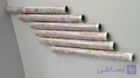 استیکر رولی شاین دار طرح دختر 0.5 متری