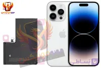 باتری آیفون iphone 16 Pro اورجینال گارانتی یکساله (حتی بادکردگی) ارسال سریع از موبوفونیکس