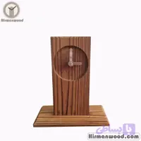 ساعت رومیزی چوبی هیرمان کد 049