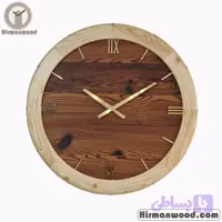 ساعت دیواری چوبی هیرمان کد 024