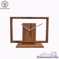 ساعت رومیزی چوبی هیرمان کد 047