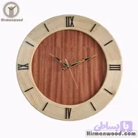 ساعت دیواری چوبی هیرمان کد 022