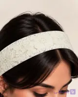 هدبند دانتل زنانه رنگی