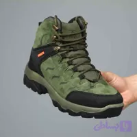 کفش کوهنوردی هومتو ساقدار سبز اسپرت مردانه سایز 41 تا 45 کیفیت درجه ۱