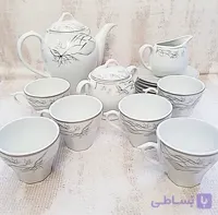 سرویس چایی خوری چینی ۱۷ پارچه شانی