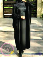 مانتو عبایی حسنا ژاکارد