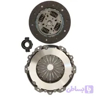 کیت کامل کلاچ پری دمپر پژو 206، 207 و 405 چهار فنر دوبل شرکتی ایساکو 0670301199