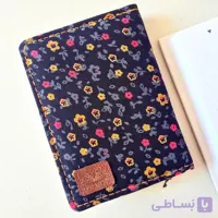 دفترچه یادداشت پارچه ای گلی