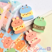 پاک‌کن فانتزی خرگوش و قورباغه بسته 2 عددی