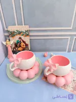 ست چای خوری سرامیکی  مدل مرواریدی