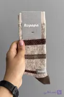جوراب زنانه روپاپا مدل نواری کلاسیک
