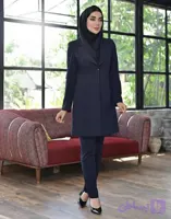 مانتو شلوار اداری یقه انگلیسی فیونا کد 680
